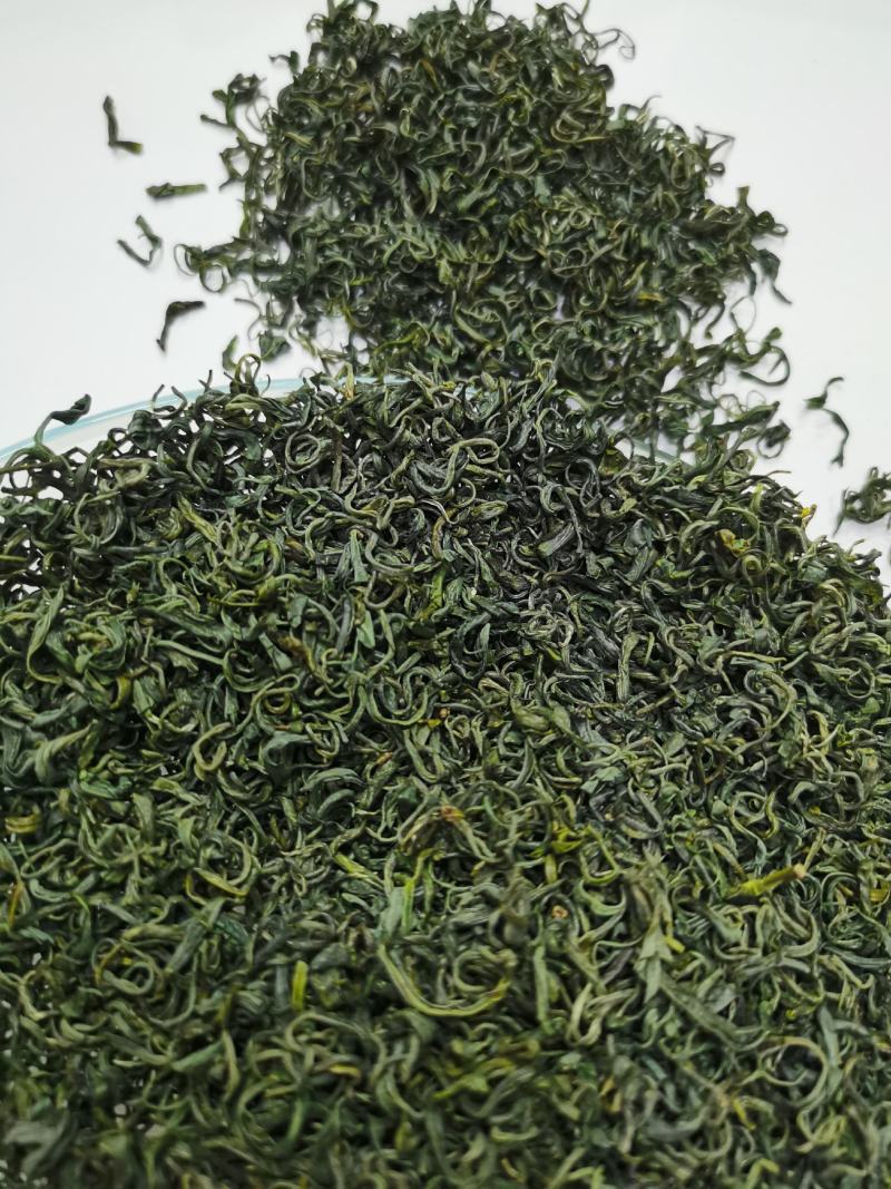 恩施富硒绿茶2022清明茶炒青本地品种芭蕉茶叶香浓耐
