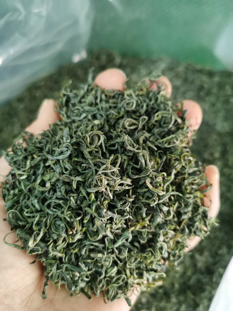 恩施富硒绿茶2022清明茶炒青本地品种芭蕉茶叶香浓耐