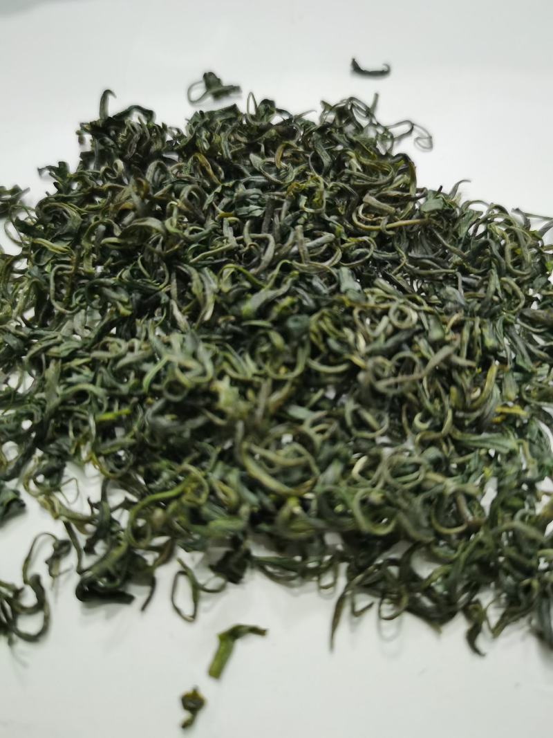 恩施富硒绿茶2022清明茶炒青本地品种芭蕉茶叶香浓耐
