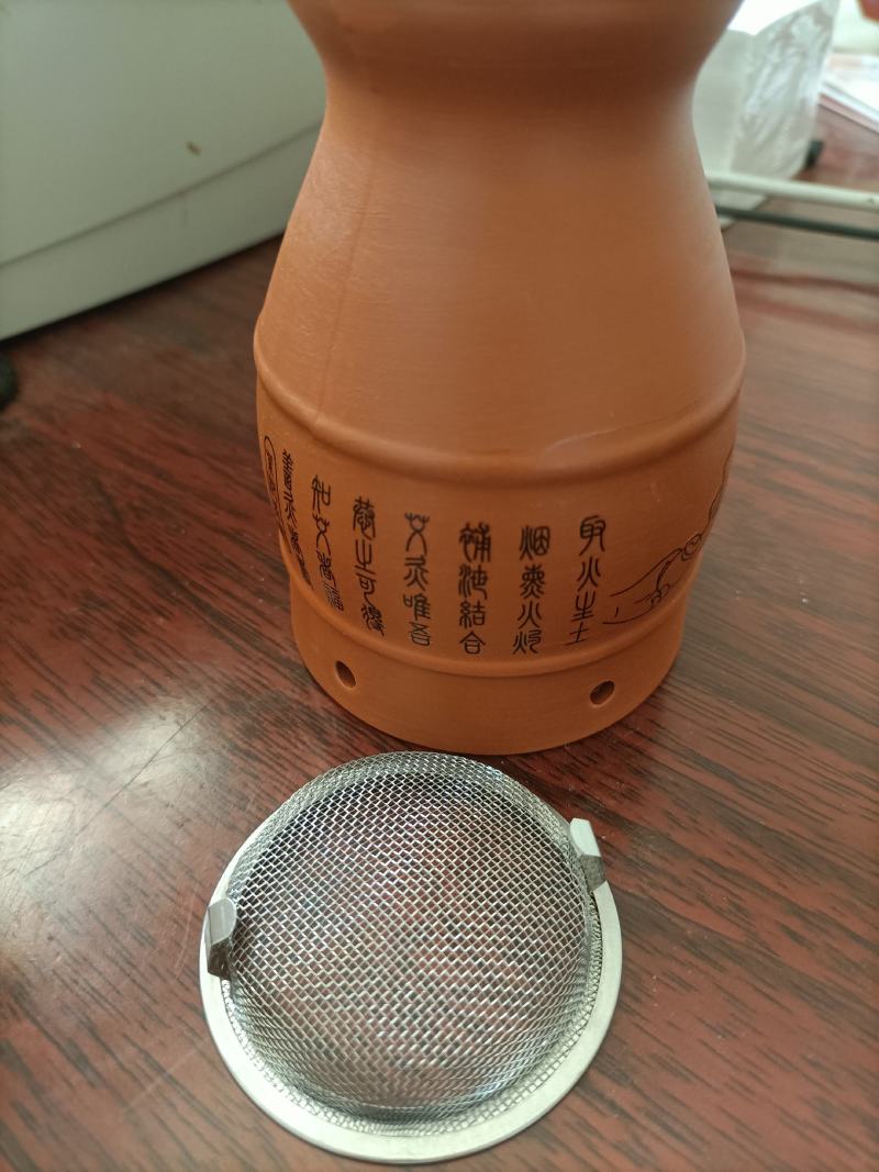 紫砂艾灸罐陶瓷杯艾灸刮痧