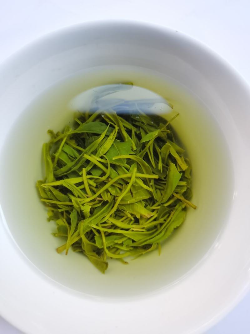 恩施富硒绿茶2022清明茶炒青本地品种芭蕉茶叶香浓耐