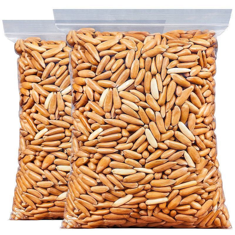 巴西松子新货500g250g含罐装大颗粒手剥松子原味高端