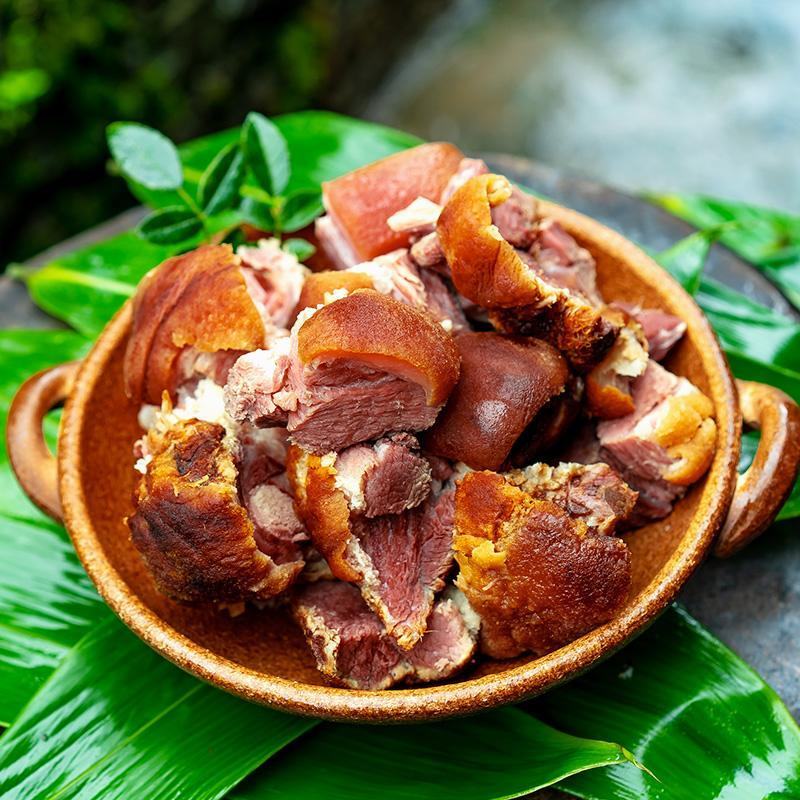 恩施土家族腊猪蹄，腊味