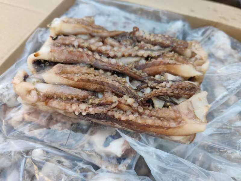纯干二本足鱿鱼须一件20斤装20袋，北太二本足