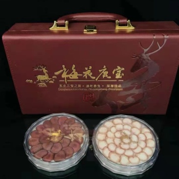 长白山鹿茸片+鹿鞭片礼盒干鹿茸东北纯正源头批发直销一件代