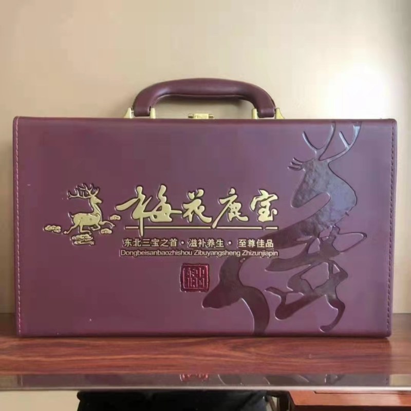 长白山鹿茸片+鹿鞭片礼盒干鹿茸东北纯正源头批发直销一件代