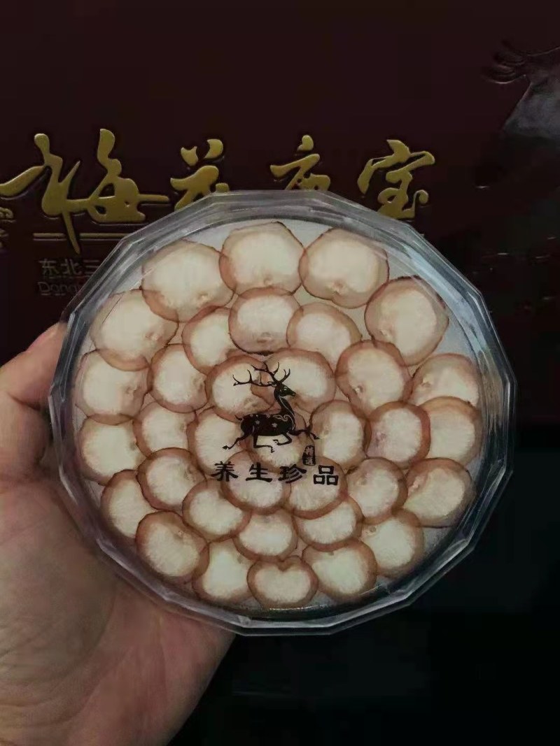 长白山鹿茸片+鹿鞭片礼盒干鹿茸东北纯正源头批发直销一件代