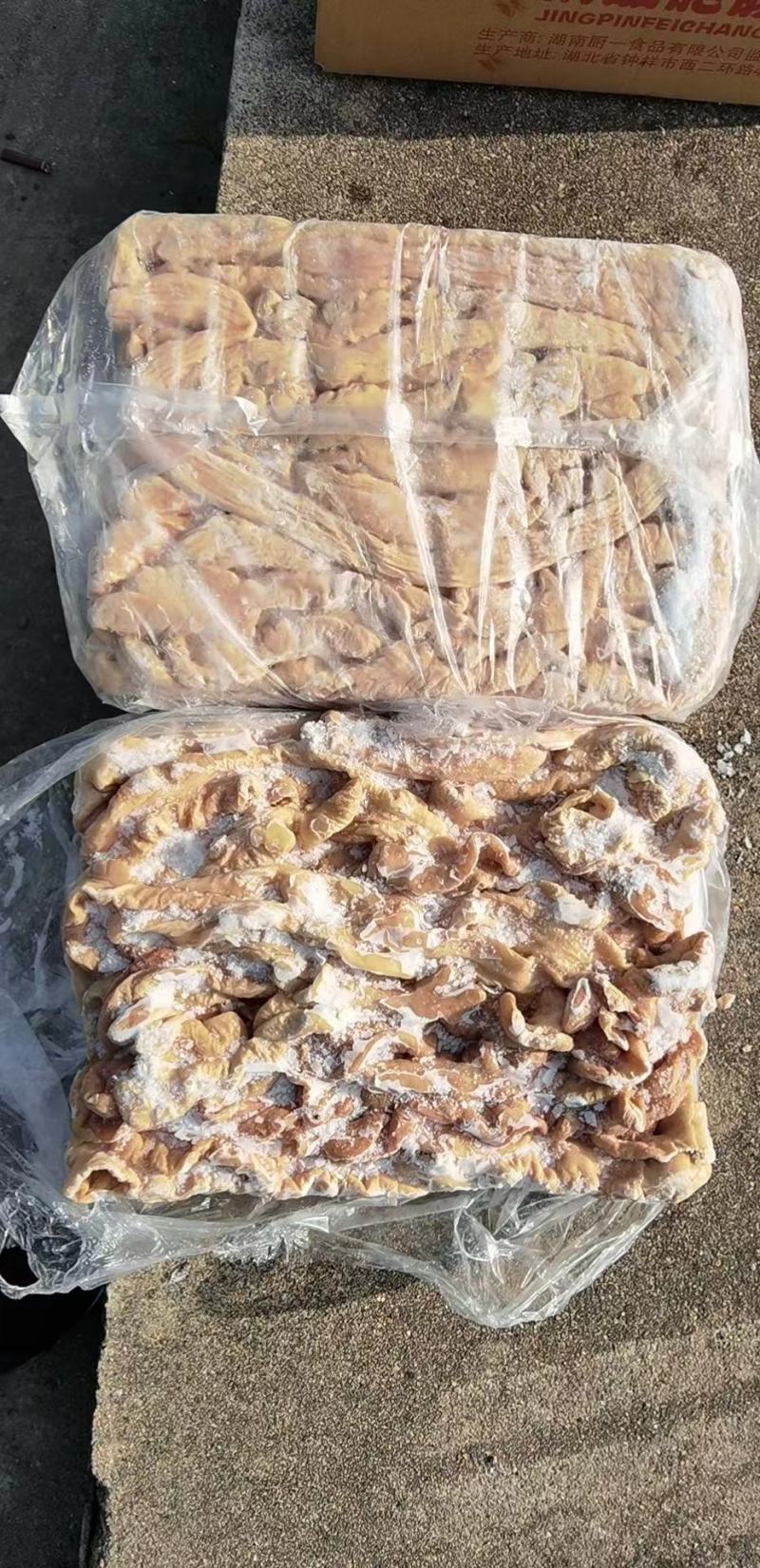 猪大肠冷冻免洗大肠抄水肠火爆干煸批发