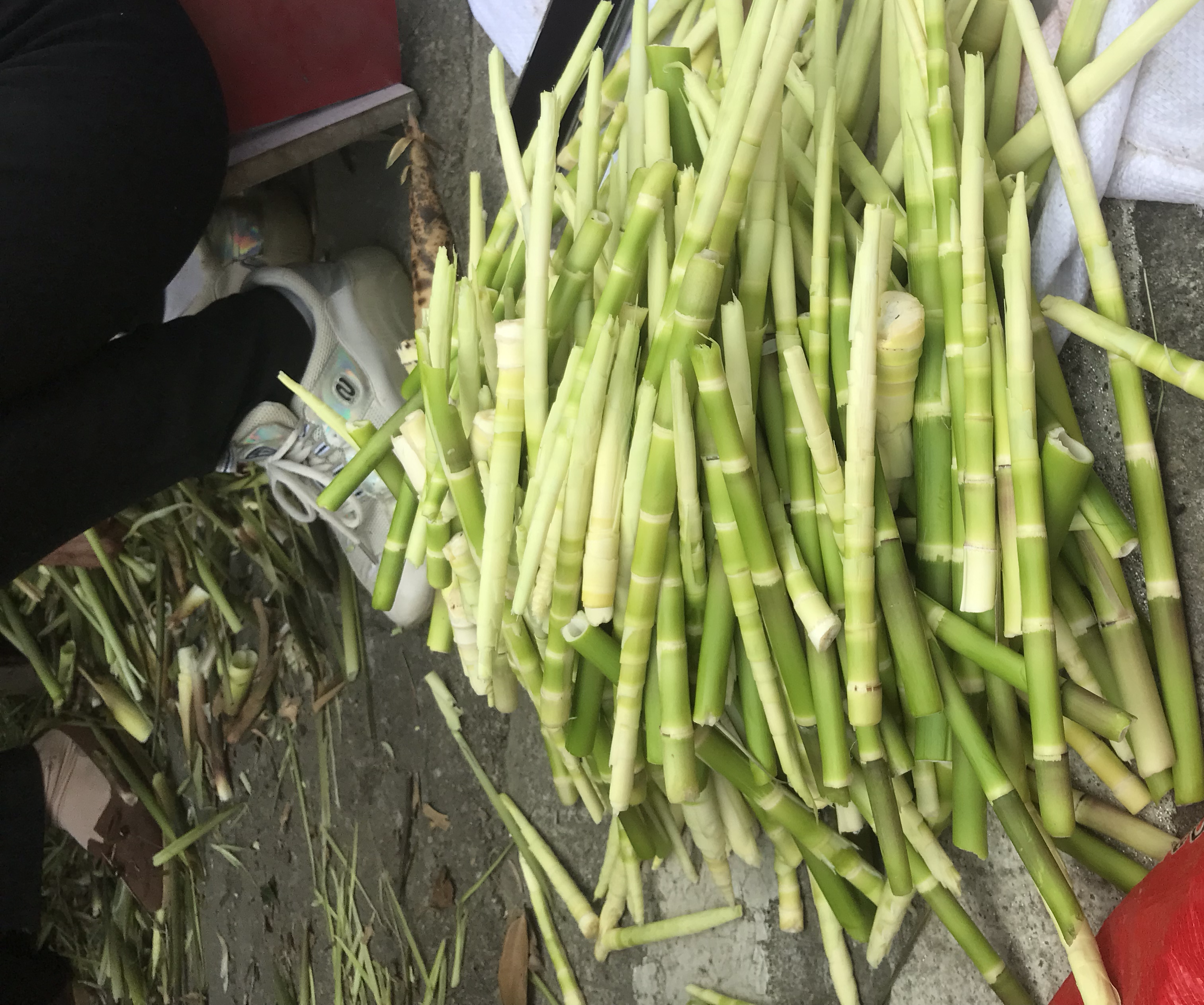 莴笋叶烹饪示意图