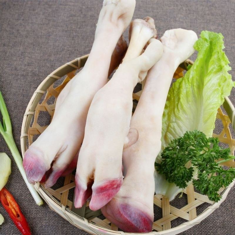新鲜生羊蹄冷冻羊脚蹄小羊蹄带筋羊蹄筋羊排羊杂羊肉山羊蹄子