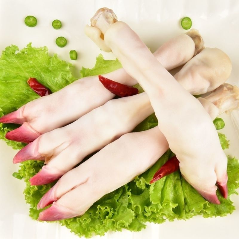 新鲜生羊蹄冷冻羊脚蹄小羊蹄带筋羊蹄筋羊排羊杂羊肉山羊蹄子