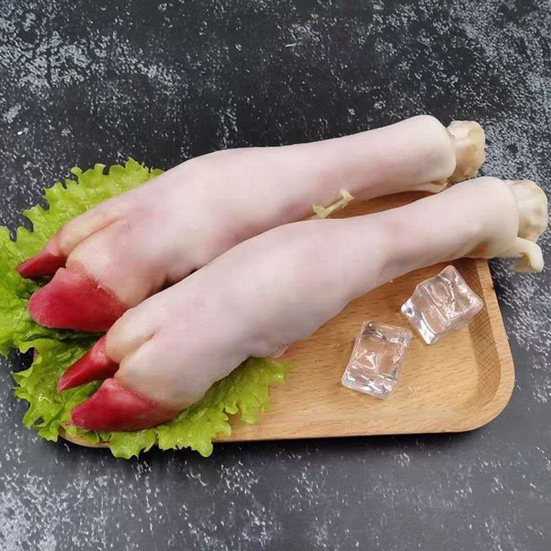 新鲜生羊蹄冷冻羊脚蹄小羊蹄带筋羊蹄筋羊排羊杂羊肉山羊蹄子