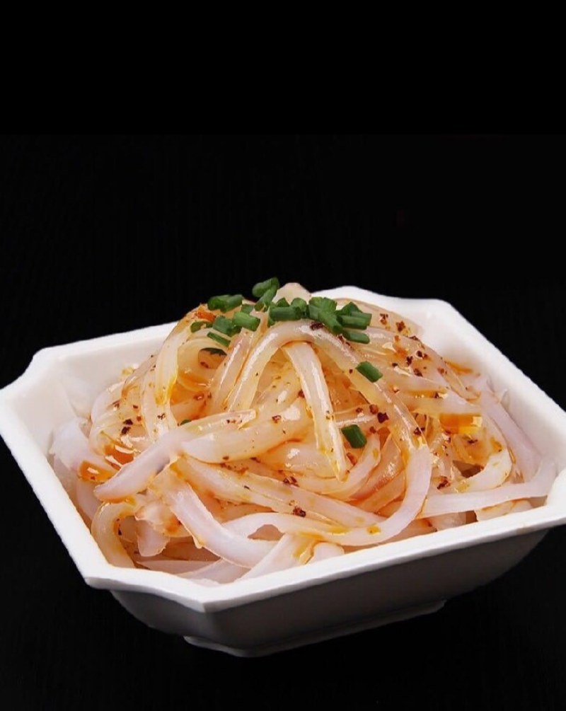 绿豆淀粉凉粉，传统酸浆提取淀粉，保留了绿豆淀粉的特性