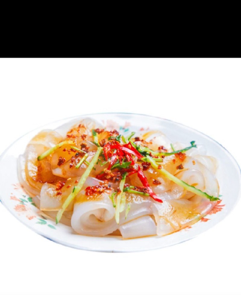 绿豆淀粉凉粉，传统酸浆提取淀粉，保留了绿豆淀粉的特性