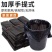 家用垃圾袋黑色加厚背心手提式厨房酒店办公室一次性塑料袋批