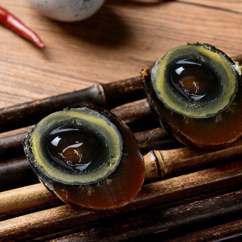 皮蛋松花蛋批发农家正宗无铅工艺溏心皮蛋70-80g超大溏