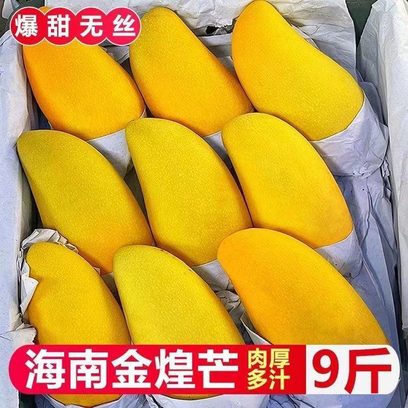 广西热带水果金煌芒抖音/快手/各大电商平台一件代发