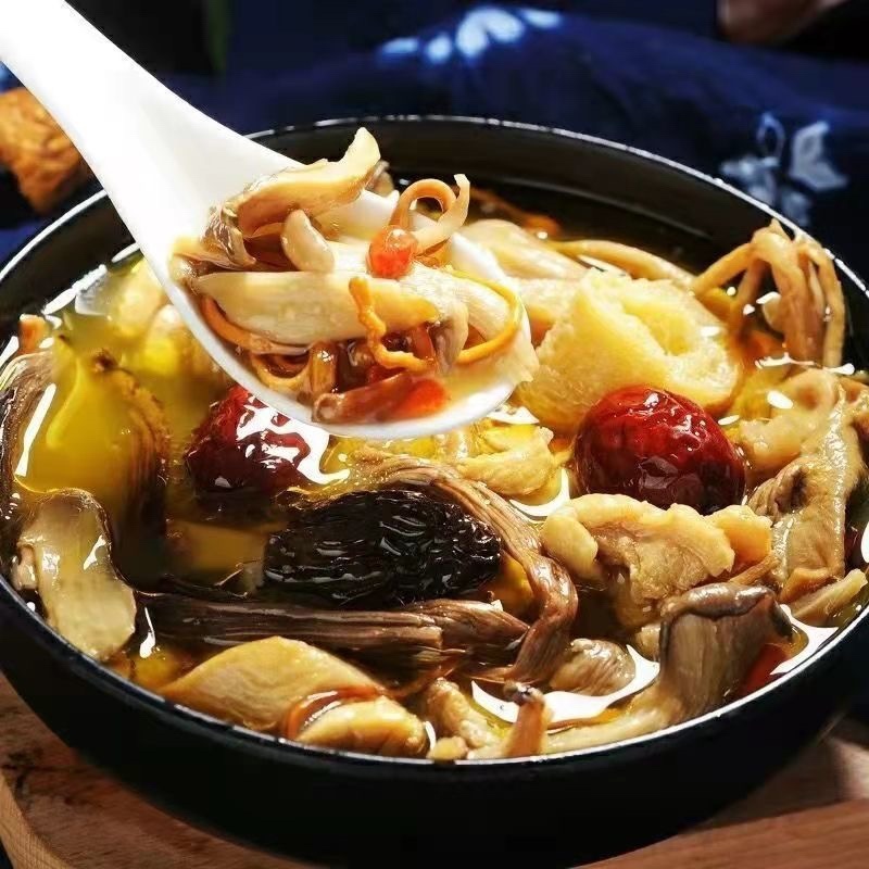 云南七彩菌汤包批发，一手货源，一件代发，量大价优