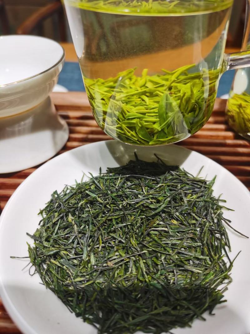 恩施玉露茶叶硒茶绿茶春茶芽茶明前茶湖北玉露茶叶蒸青工艺
