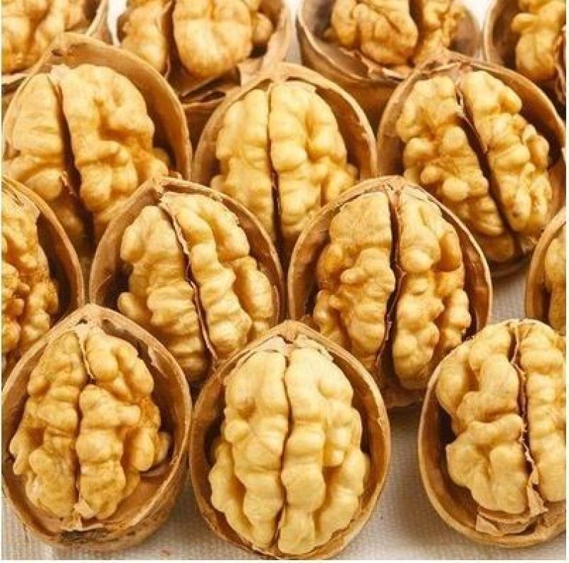 包邮批发新货新疆薄皮核桃原味生核桃散装干果量大优一件代发