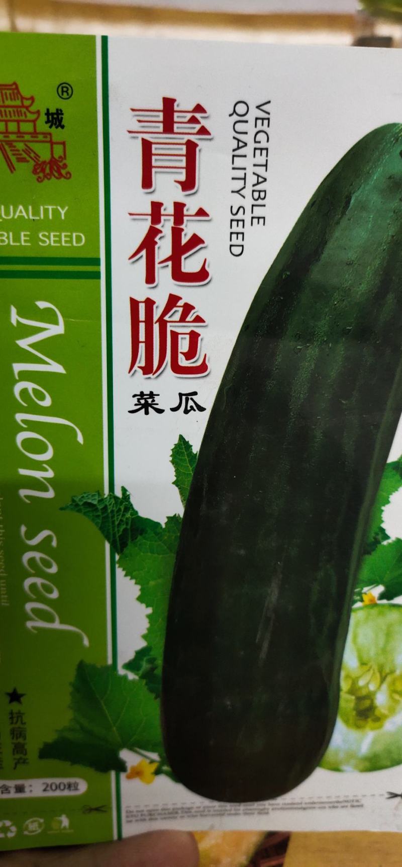 菜瓜种子青花脆耐高温果肉白色，肉质酥脆爽口，
