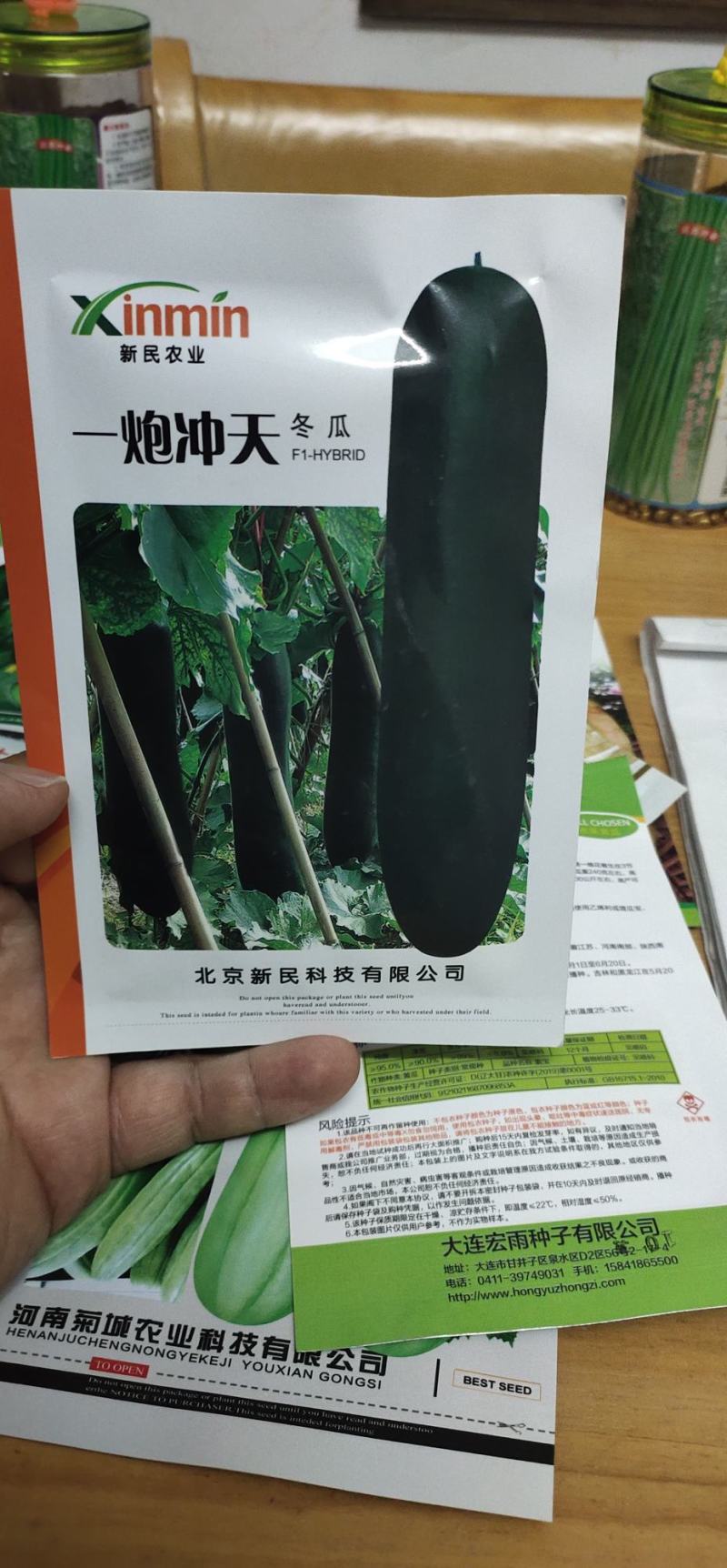冬瓜种子一炮冲天生长势旺，中晚熟，坐瓜多，