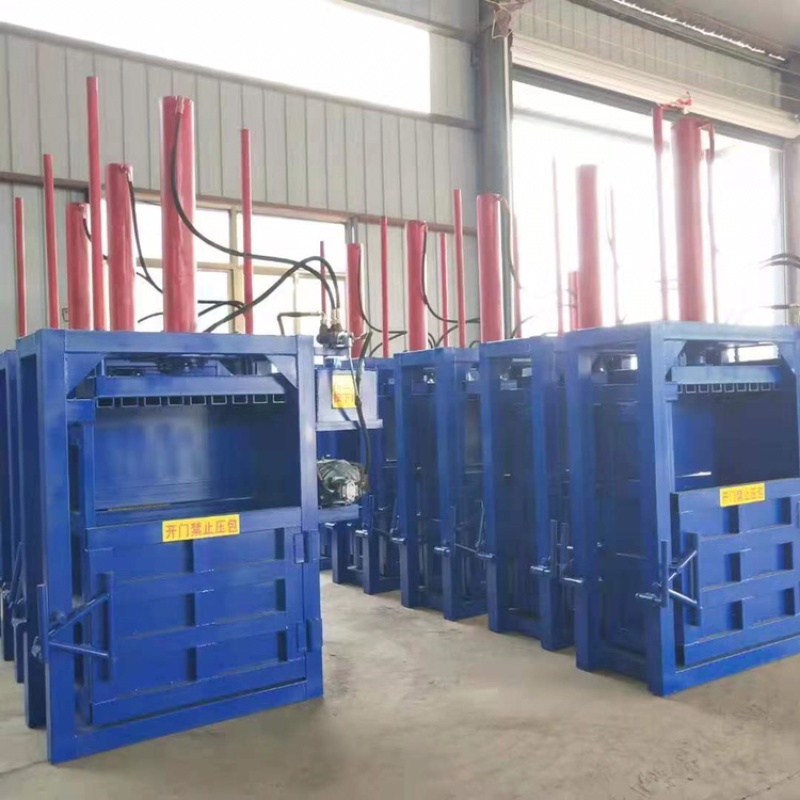 10吨液压打包机废品废纸压缩成块厂家供应
