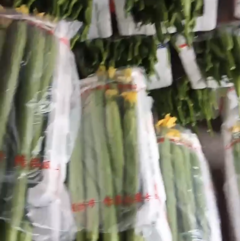 丝瓜，带花丝瓜
