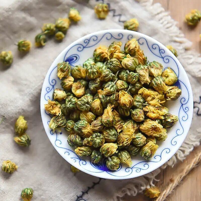 新货菊花胎菊杭白菊之上品胎菊自然晾晒