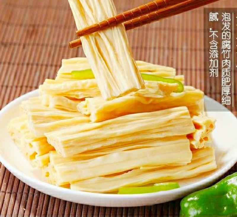 农家黄豆腐竹免切腐竹段豆香浓郁美味爽口火锅凉拌食材