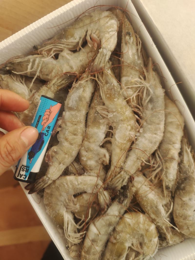 盐冻大虾活虾现冻厄瓜多尔盐冻大虾质量高