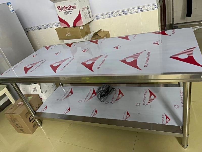 处理最后12台不锈钢工作台饭店厨房操作台切菜桌