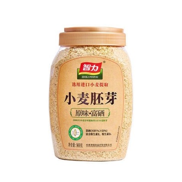 小麦胚芽粉900g罐装无蔗糖原味富硒营养早餐食品即食冲