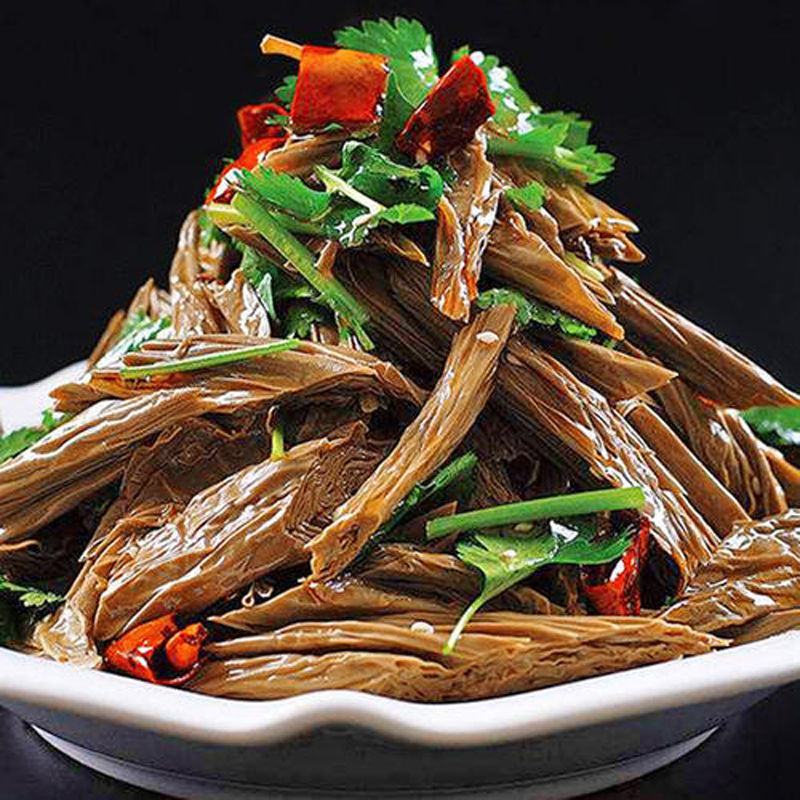 黑腐竹头层腐竹干货批发农家自制手工黑豆腐竹河南特产豆制品