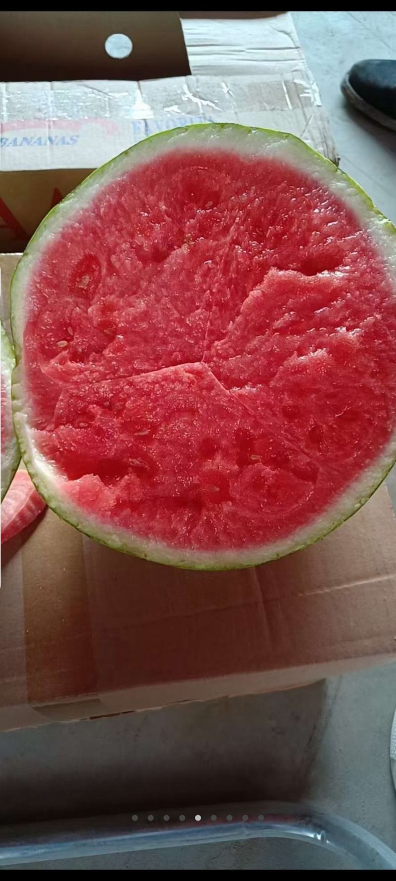 新疆吐鲁番火焰山西瓜正在热销中
