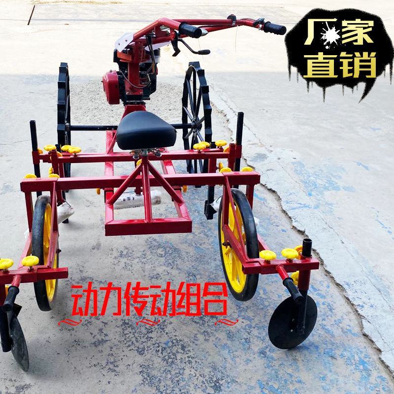 新款考烟盖地膜机红薯土豆铺地膜机高隆两用型高低宽窄覆膜机