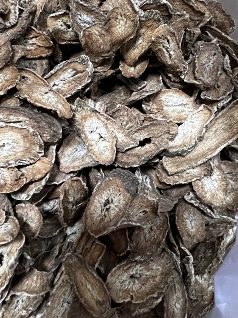 牛蒡根又名牛菜、恶实根中药用、泡茶专用无硫水洗干净。