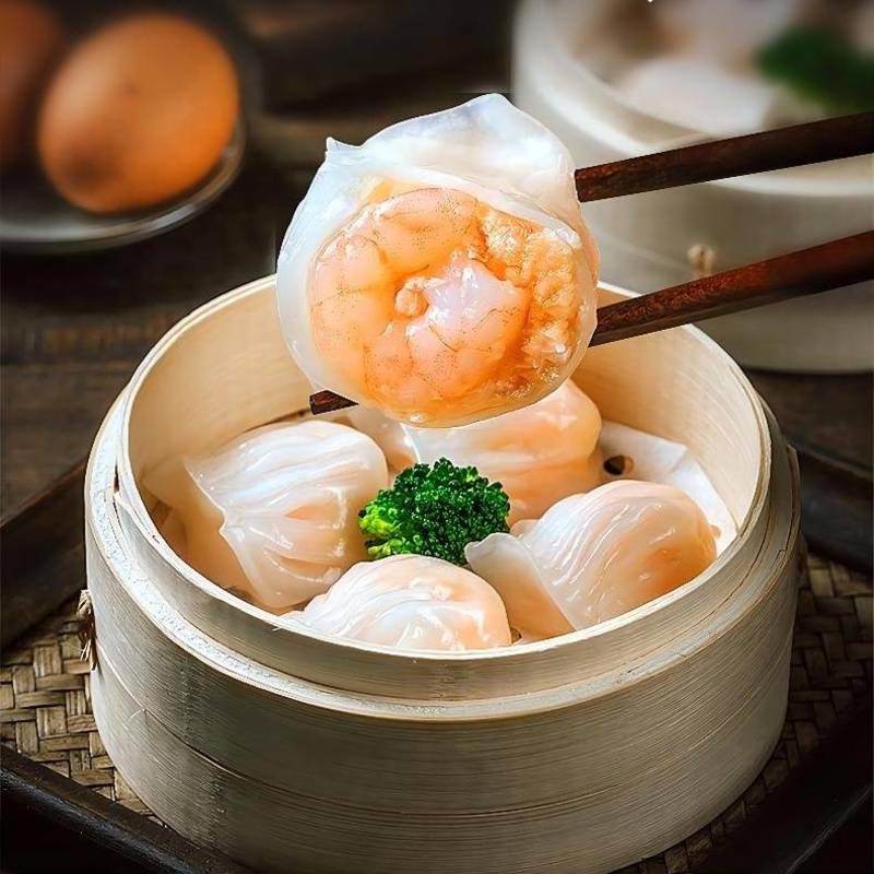 水晶虾饺皇正中老广茶楼的味道传统手作佳品
