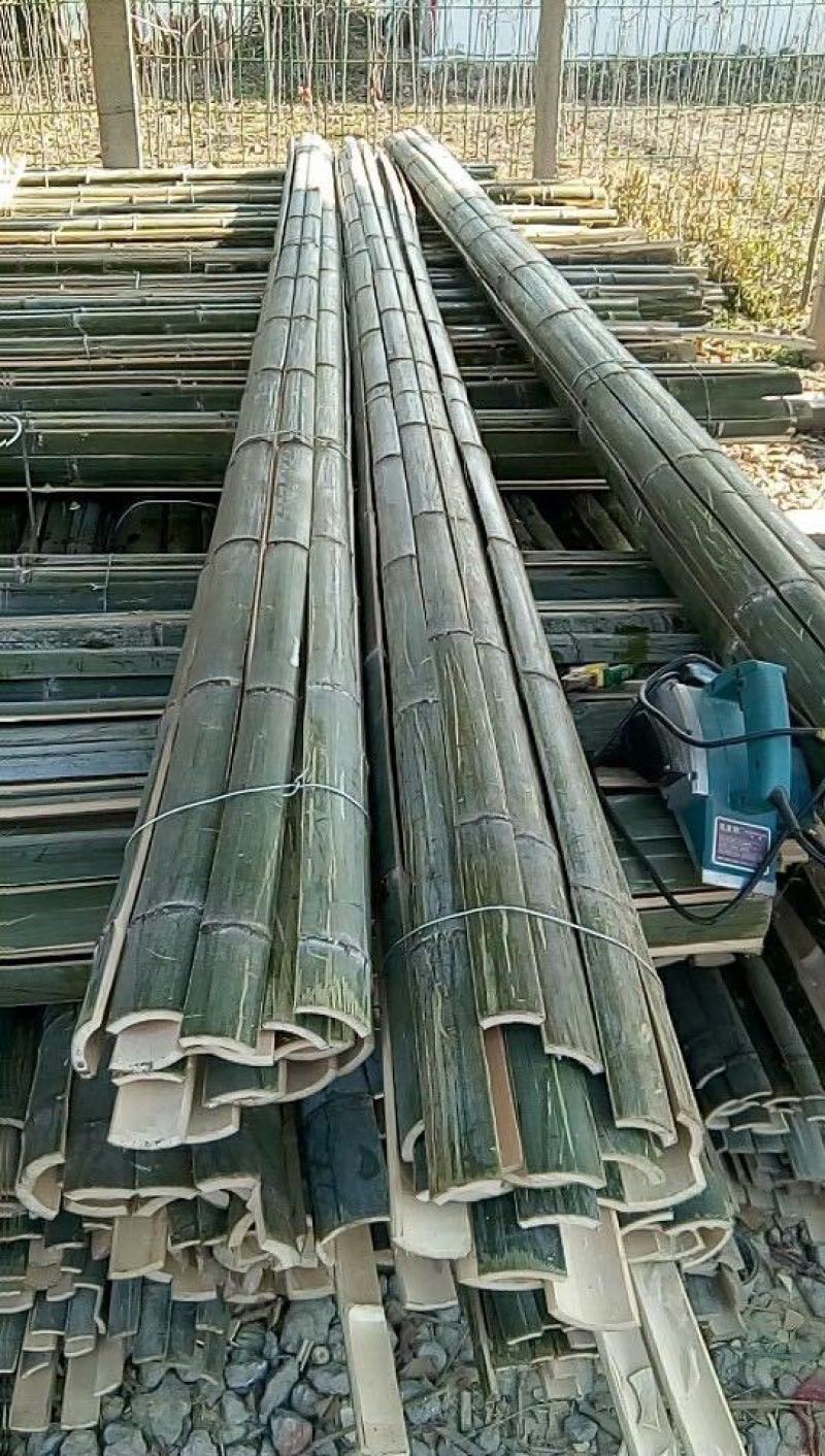 竹片大棚竹片拱棚杆育苗弓棚支架竹笆，竹竿支撑杆