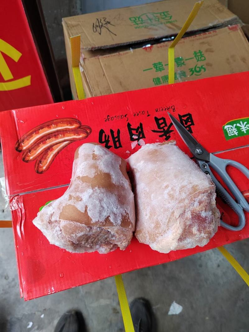 鲜货白水无骨猪肘子，价格实惠产地批发