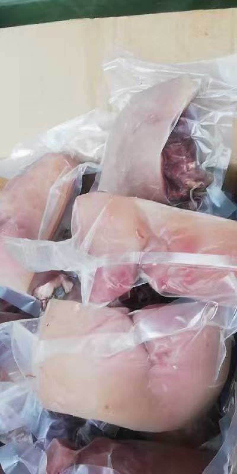 白水无骨猪头肉，八成熟一件20斤价格美丽厂家批发