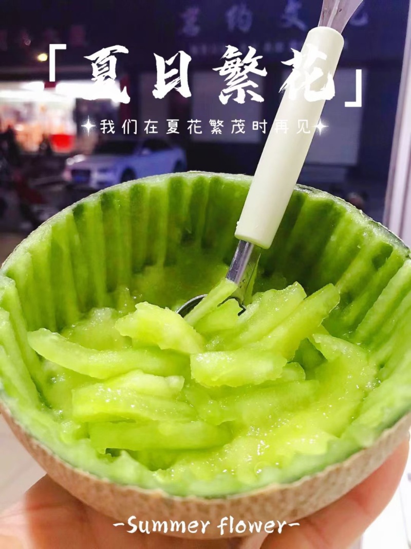 烟台海阳正宗网纹瓜，原产地直发糖度17以上，软糯香甜