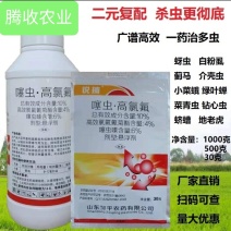 噻虫·高氯氟蚜虫飞虱蓟马潜叶蝇菜青虫