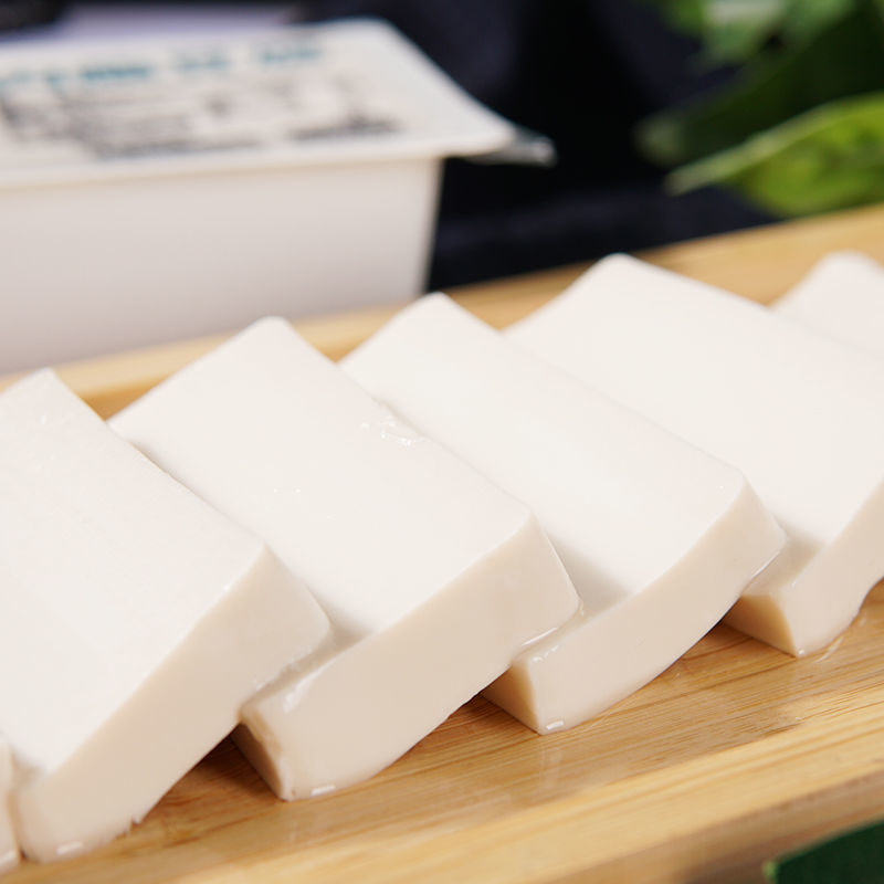 内脂豆腐盒装批发原浆包嫩豆花豆脑手工新鲜低脂原味豆腐