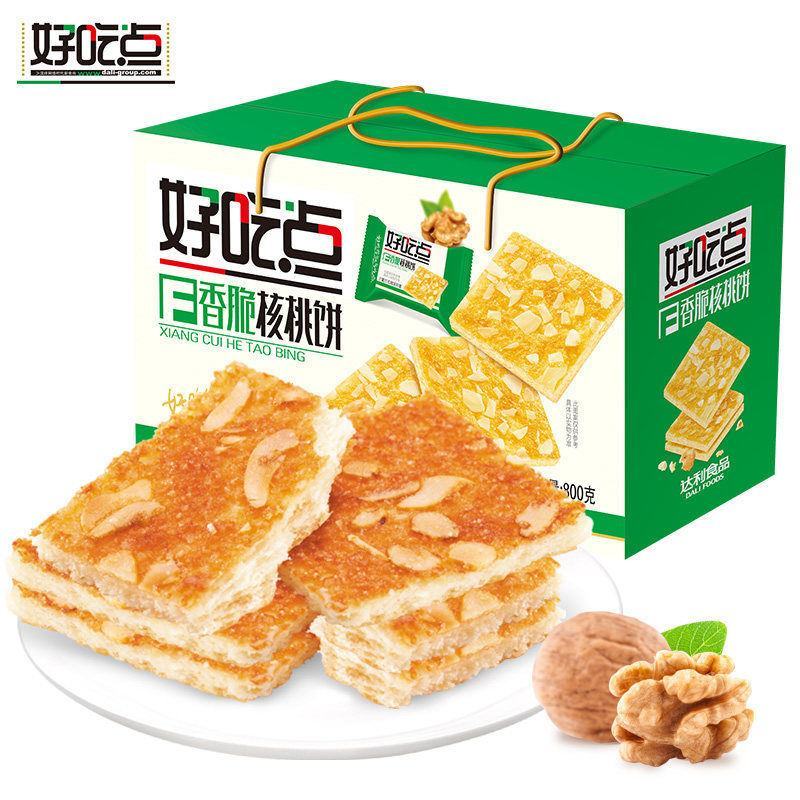达利园好吃点香脆饼干网红零食小吃杏仁酥休闲食品饼干