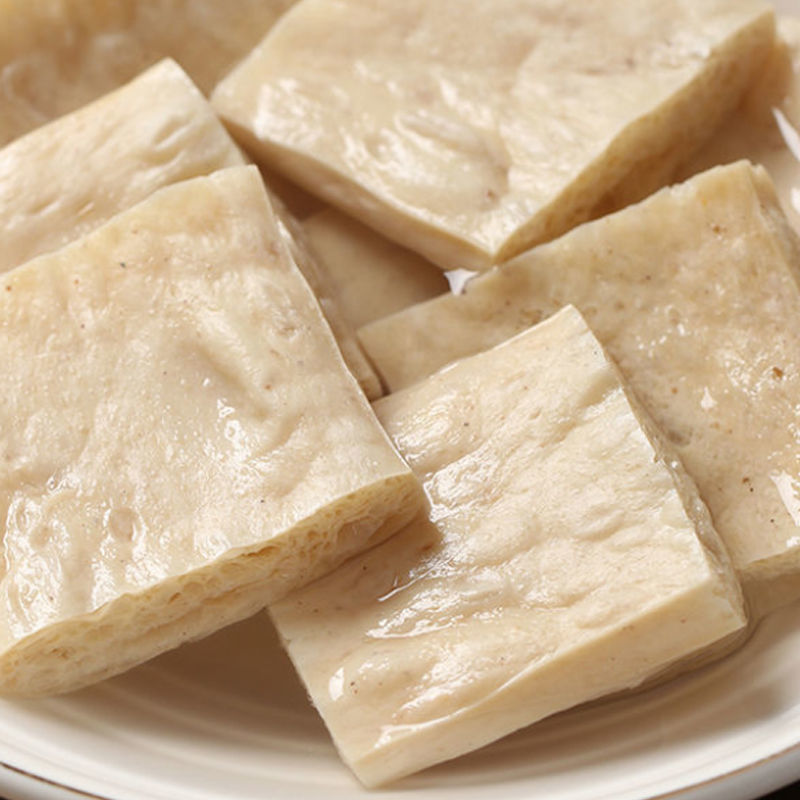 素肉泡泡豆干素鸡肠豆腐块炸串烧烤火锅麻辣烫干货油豆腐包邮