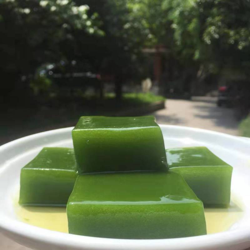 神仙豆腐树叶斑鸠叶豆腐观音豆腐干粉即食黄荊叶婢树叶仙叶汇