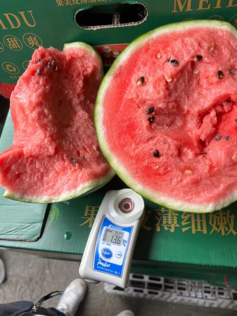 西瓜，东台市西瓜848，美都麒麟瓜，皮薄肉甜