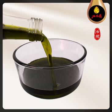 九品寿黑豆油1.8升传统冷压榨食用油绿芯黑大豆非转基因营