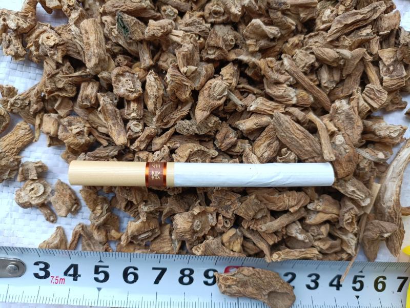 四川百部（九十九条根）无硫野生精选直片，切段，颜色品质好